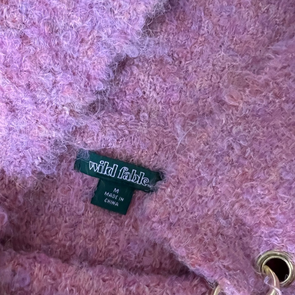 Cozy Pink Women's Sweater Set NWT - Picture 6 of 6